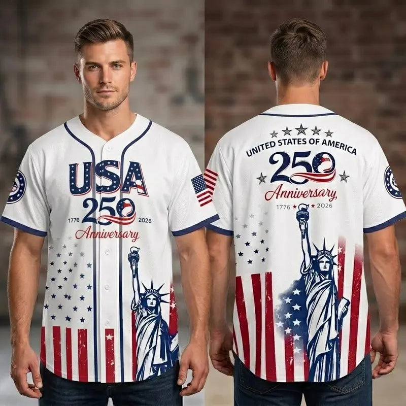 Patriotic Statue of Liberty Print Shirt