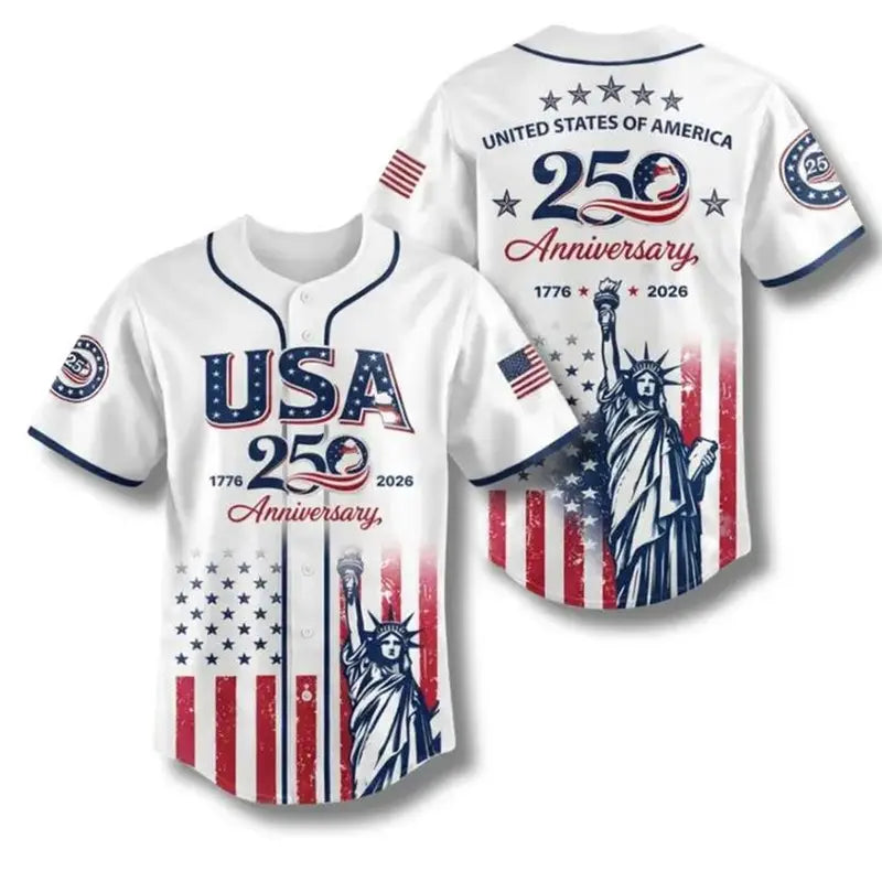 Patriotic Statue of Liberty Print Shirt